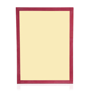 Baselayr Premium Red Glue 23x31in Aluminum Screen Printing Frame 196 Mesh Count - Yellow | Screenprinting.com